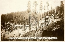 Columbia Mine nr Baker OR Oregon RPPC Photo Postcard COPY picture