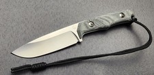 NEW Chris Reeve CRK Backpacker MagnaCut, Black Micarta, Fixed Blade, BPR-1000🌟 picture