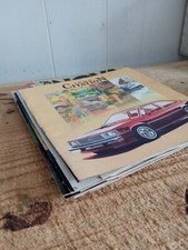 LOT OF 19 VINTAGE CHEVY BROCHURES AND MAGAZINES.FREE SHIPPING picture
