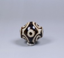 Tibetan Nepalese Himalayan Ancient Old Dzi 9 Eye Talisman Beads Amulet picture