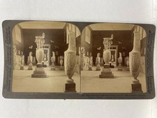 Sepulchral Vases Stereoview Underwood & Underwood 1897 Athens Greece Curved picture