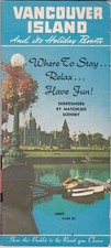 c1970 Vancouver Island Hotel Lodge & Resort Directory Brochure picture
