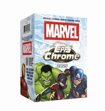 2025 TOPPS CHROME MARVEL COMICS Blaster Box Brand New Sealed picture
