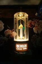 Vintage 1987 Michelob Classic Dark Crystal Lamp Wall Sconce Anheuser Busch picture
