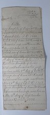 Antique Family History Manuscript McDonald Genealogy Handwritten Ledger 1728 - picture
