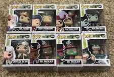 FUNKO POP Disney Villains: Complete Set of 6 + 2 - #1079 thru #1084 1085 & 1236 picture