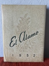 1952 El Alamo San Antonio College Yearbook Texas Vintage Hardcover Original picture