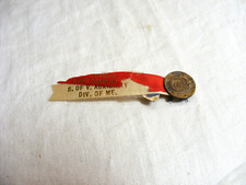 Vintage 1881 U.S. Sons of Veterans Annual Encampment Pin Ribbon 15-e picture