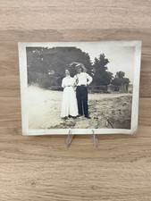 Antique 1910s Photo Couple Parasol Atlanta Georgia 292 Lawton St Identified picture