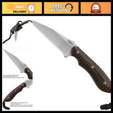 Everyday Carry Fixed Blade Knife with Sheath, Green - Compact Survival Tool, EDC picture