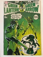 DC Comics Green Lantern #76 F+/-VF Green Arrow Neal Adams Bronze Age Comic Book picture