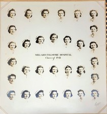 Vtg 1941 Millard Fillmore Hospital Nursing School Yearbook Scrapbook Buffalo NY picture