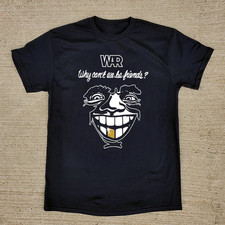 WAR Why Can't We Be Friends Black T Shirt Full Size S-5XL  FF559 picture