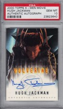 2000 TOPPS X-MEN MOVIE AUTOGRAPHS featuring Hugh Jackman & Patrick Stewart picture