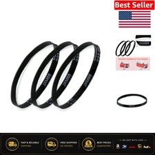Superior 3 Pack Rock Tumbler Timing Belts - Durable Polyurethane 32mm x 5mm picture