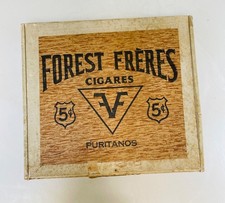 Rare Forest Freres Canadian Cigar Box from late 1920s picture