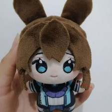 Arknights Amiya 10cm Plush Doll Anime Stuffed Plushie Pendant Toys Keychain Gift picture