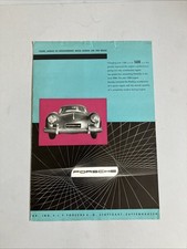 1956 Porsche Speedster 356A Carrera 550 Spyder Brochure picture