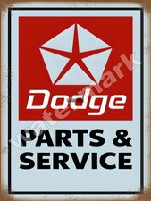 Dodge Parts & Service  Metal Sign 9
