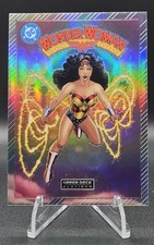 2026 UPPER DECK PLATINUM DC WONDER WOMAN #VC75 COVER VARIANT RAINBOW SSP SP picture