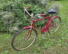 vintage schwinn racer bicycle Bike 1969 Red Chicago  picture