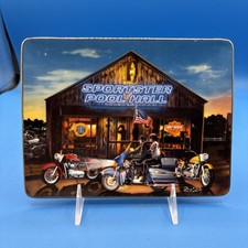 Harley Davidson Franklin Mint Sportster Pool Hall Collectible Plate  P. Castello picture