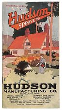 Hudson Sprayers Catalog Booklet 1926 44pp Illustrations Prices Part Nos. Scarce picture