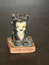 1940s Multi Products Chicago Syroco Wood Figaro Cat from Pinocchio Walt Disney picture