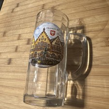 Vintage FRANKFURT a.M. ROMER Glass Beer Mug~Germany ~ picture