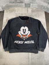 Cakeworthy X Disney Vampire Dracula Mickey Mouse Adult Medium Sweatshirt picture