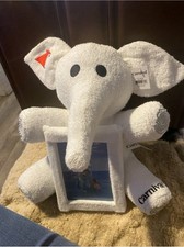 NWT Carnival Cruise Line Towel Elephant Picture Holder Photo Frame Plush 5x7 picture