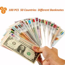 100PCS Different World Banknotes UNC Currency Paper Money set From 50 Countries picture