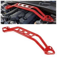 Red Steel Strut Tower Brace Bolt-On for 2008-2023 Dodge Challenger 5.7L R/T picture