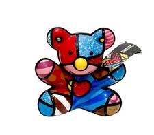 Romero Britto Cuddly Bear Second Edition #0116/4000 Rare SEE DESCRIPTION picture