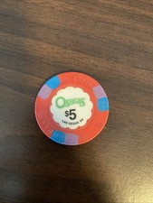 $5 Osheas casino chip Las Vegas NV obsolete rare picture
