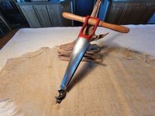 Antique James Swan Co. Coopers Wood Barrel Bung Hole Reamer Auger Drill picture