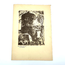 RARE 1939 Swedish American Line Menu M.S. Gripsholm Gothenburg Dinner Menu Print picture