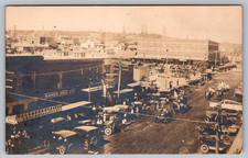 RPPC Postcard Parade Downtown Ranger Texas Old Cars picture