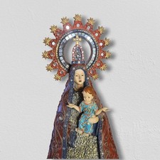 Religious Our Lady of Manaoag Virgin Mary Statue Figurine with Mirrors picture