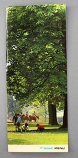 BOAC FIRST CLASS AIRLINE MENU LONDON - TEL AVIV - TEHERAN 1971 HYDE PARK B.O.A.C picture