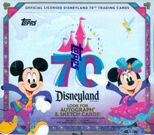 2025 Topps Disneyland 70th Anniversary Factory Sealed Hobby Box picture