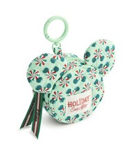 Vera Bradley Disney Hallmark Happily Ever After Mickey Zip Bag Charm In Hand picture