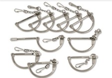 4 Genuine German Army Duffle Bag Lock Military Sea Sack D Ring Metal Luggage NEW picture