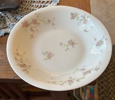 Vintage Theodore Haviland New York Pink Spray Shallow Bowl  picture