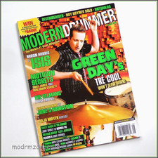 MODERN DRUMMER - Aug 2009 - TRE COOL of GREEN DAY + Jerry Shirley of Humble Pie picture
