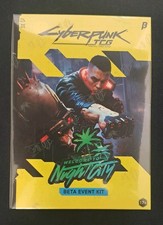 Cyberpunk TCG Welcome to Night City Beta Event Kit Sealed picture
