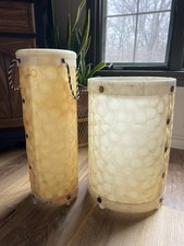 VTG MCM Tupperware Tuppercraft Hampers Gold Cream Pearl Swirl Pattern 1950's picture