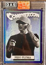 Peso Pluma 2025 GAS Trading Cards Complexcon PP-1 Blue Foil Rookie RC 1/15 picture