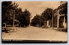 Eighth Avenue Winfield Kansas KS Street View 1911 Real Photo RPPC picture