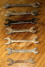 Antique Wrench Lot - Forged Steel Combination Wrench Ford, Westline, Unbranded picture